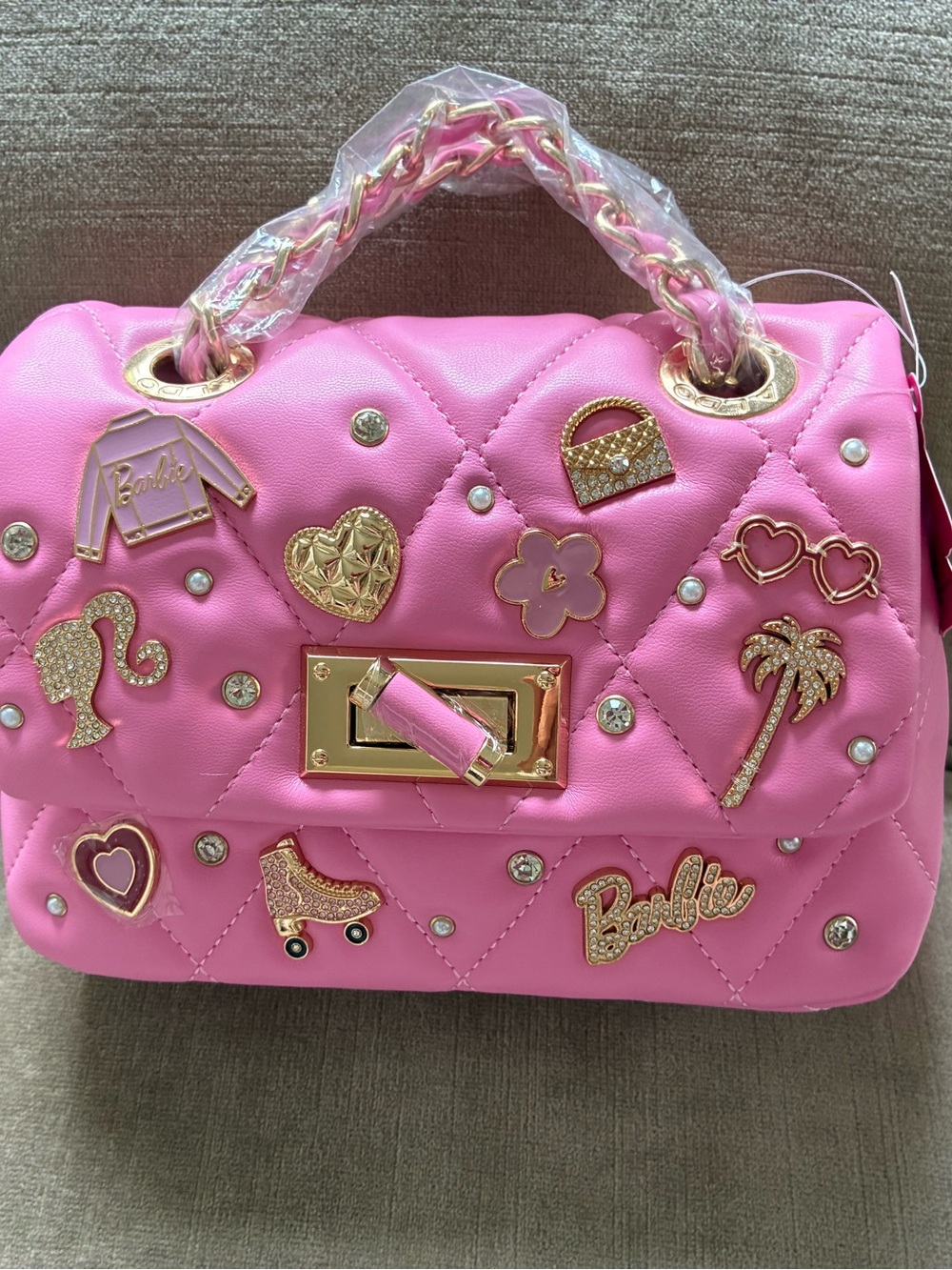 ALDO BARBIE Crossbody Bag, Quilted, NWT! - Picture 3 of 12